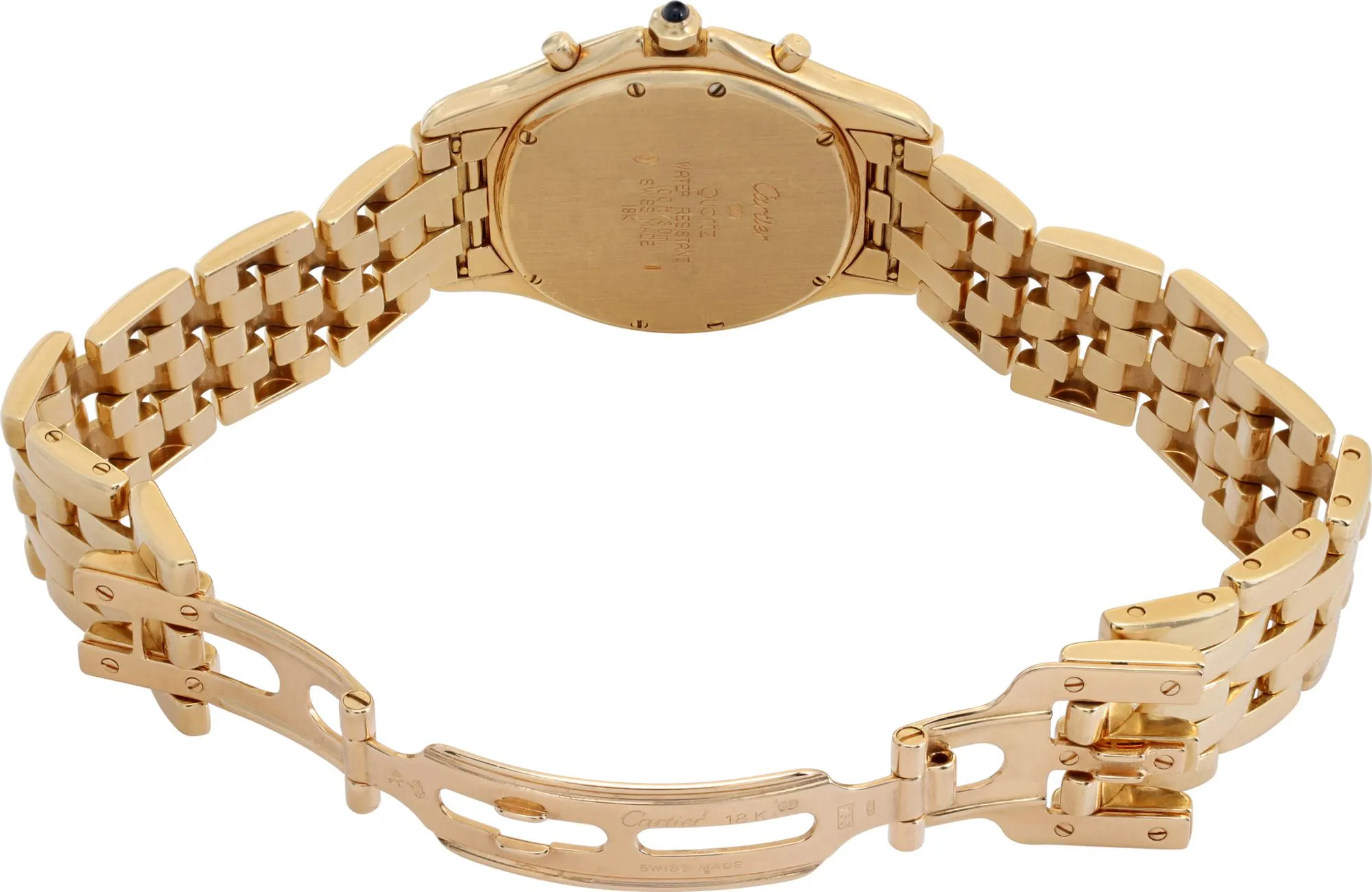 Cartier Cougar 1162 1 33mm 18k Gold 3