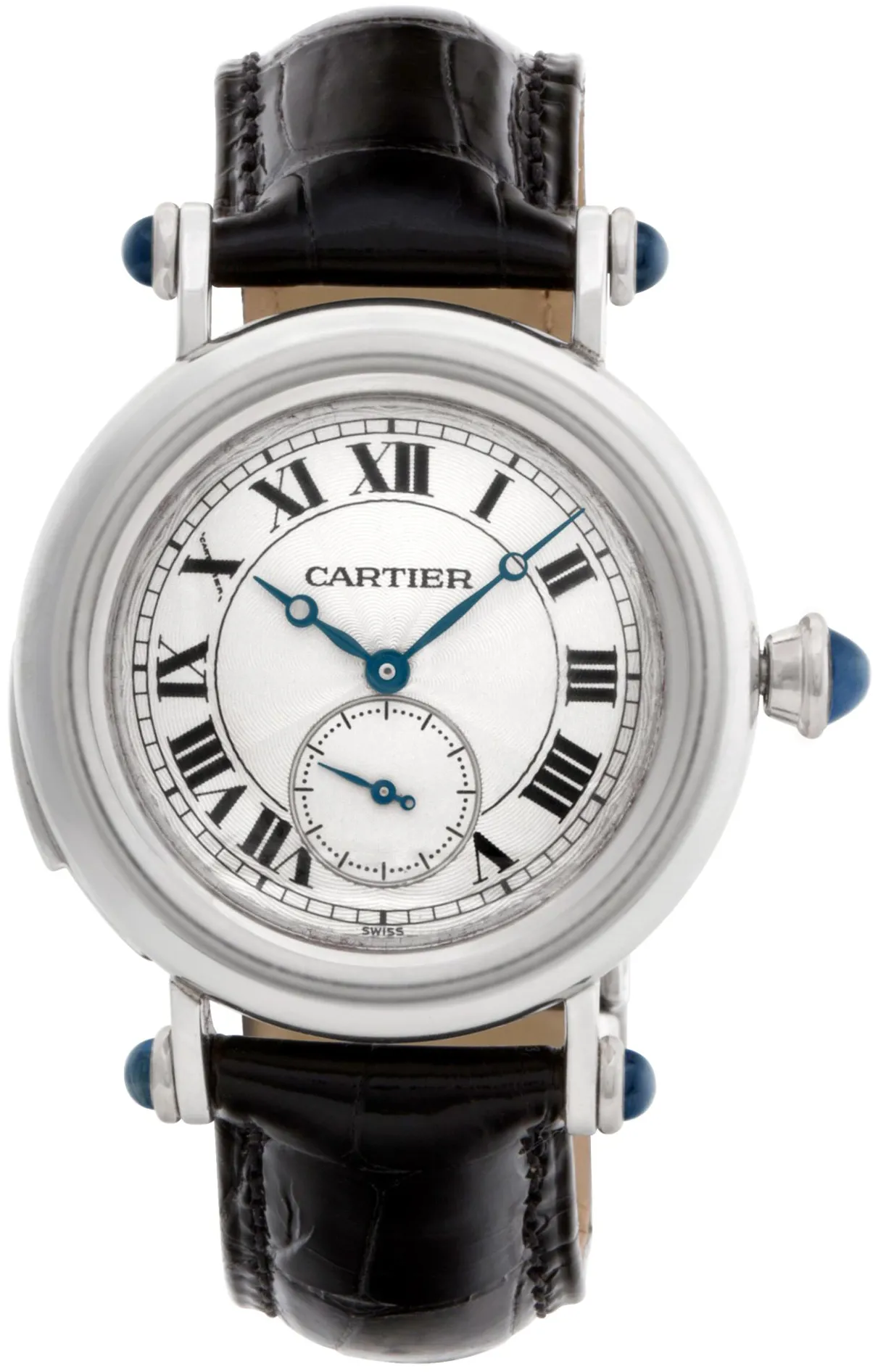 Cartier Diabolo 1462 37mm Platinum Cream