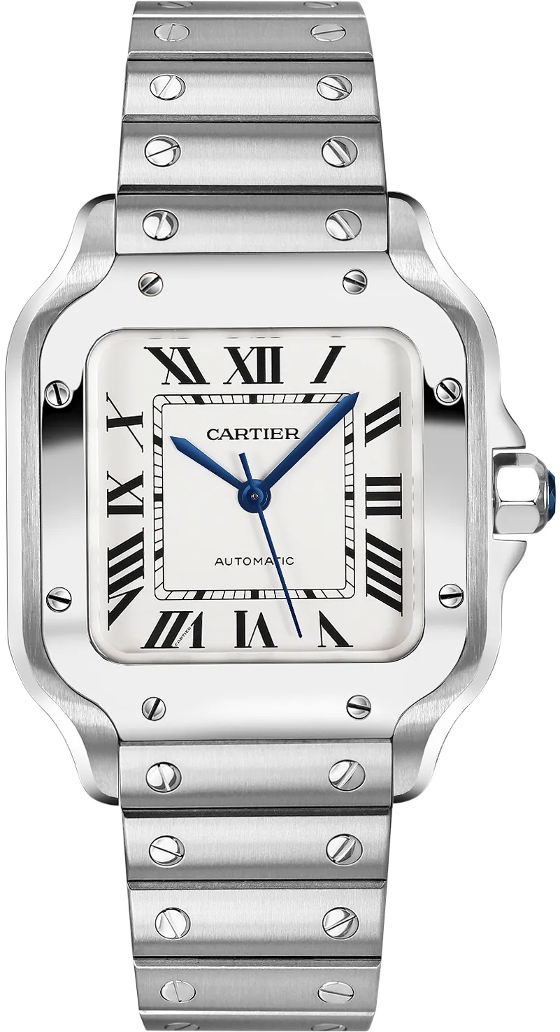 Cartier Santos WSSA0029 35mm Stainless steel Silver