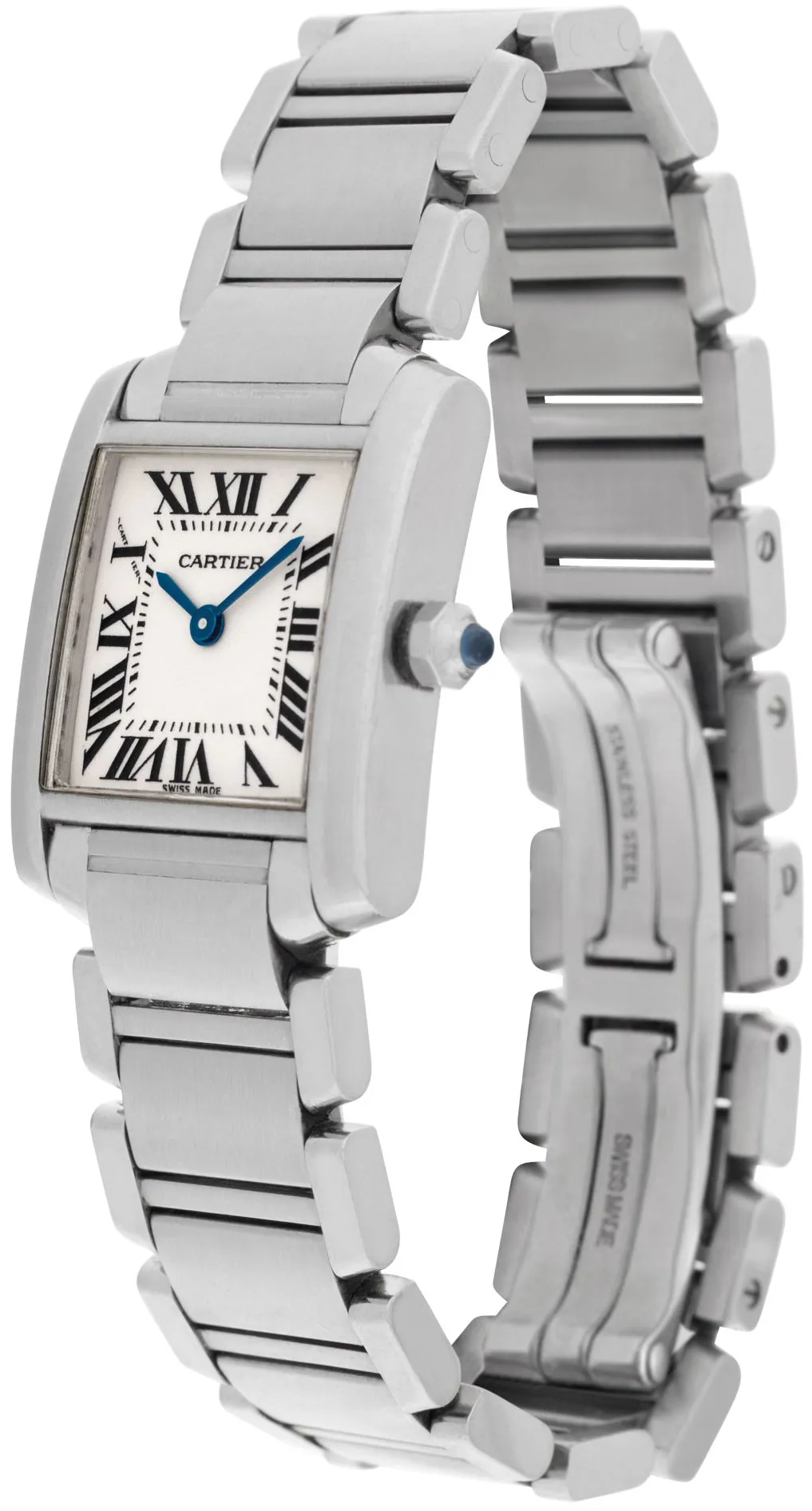 Cartier Tank Française W51008Q3 20mm Stainless steel Silver 1