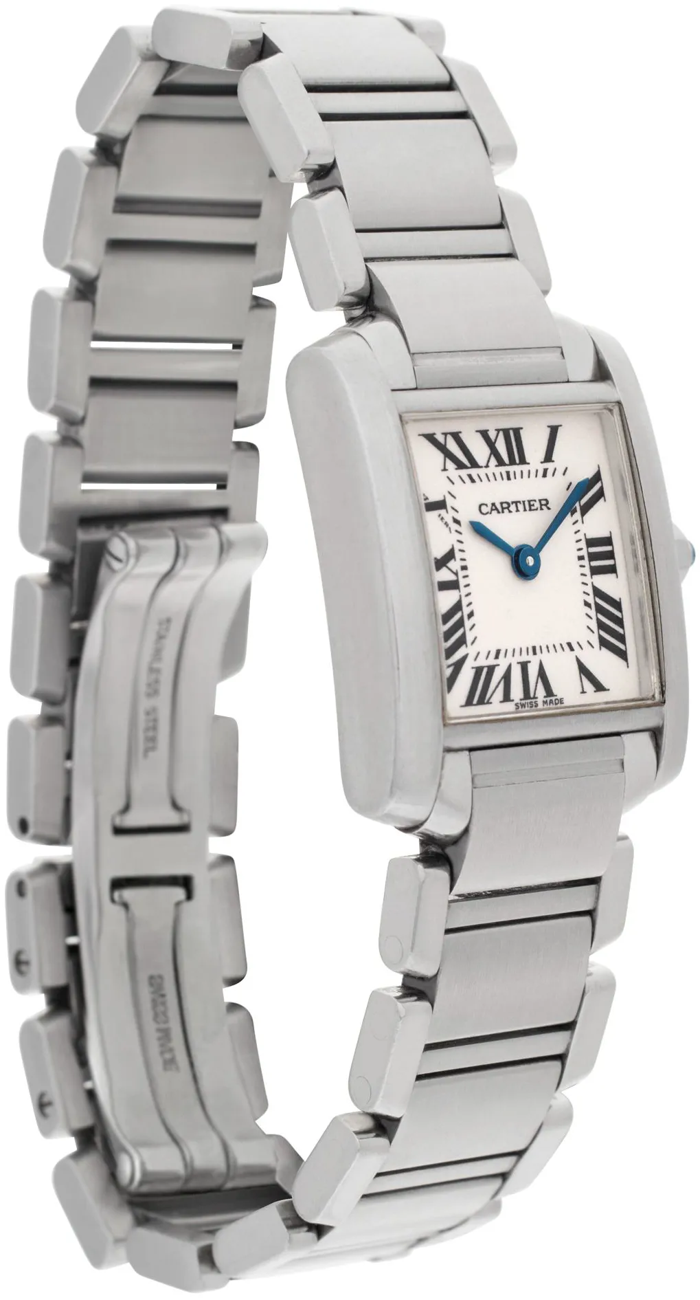 Cartier Tank Française W51008Q3 20mm Stainless steel Silver 2