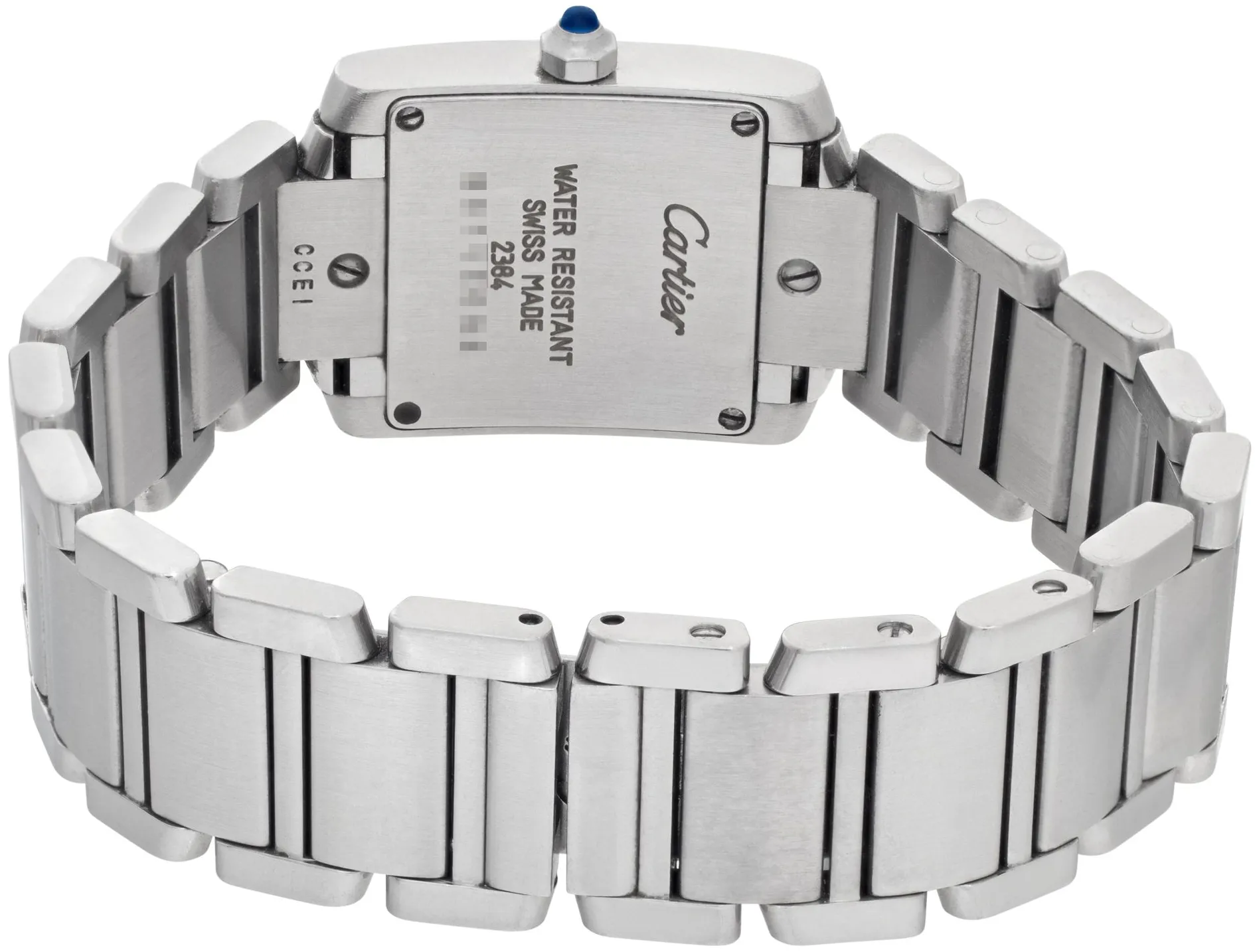 Cartier Tank Française W51008Q3 20mm Stainless steel Silver 3