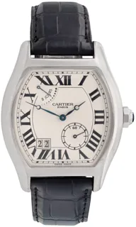 Cartier Tortue W1545951 18k white gold Silver