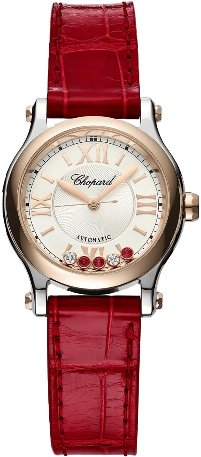 Chopard Happy Sport 278573-6026 30mm Yellow gold and Stainless steel Silver