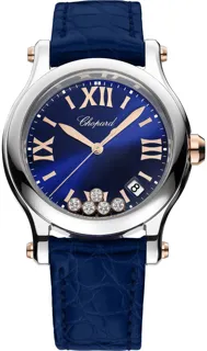 Chopard Happy Sport 278582-6012 Stainless steel Blue