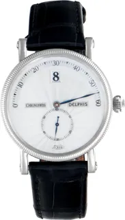 Chronoswiss Delphis CH1421W 18k white gold Silver