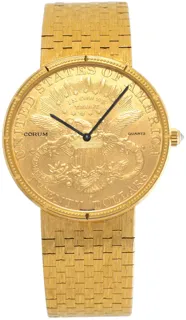 Corum $20 gold piece 5014556 18k Golden