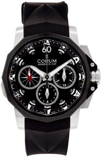 Corum Admiral's Cup 01.0075/986.581.98/F371 Stainless steel Black