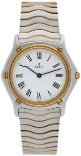 Ebel Classic Wave 12976 Stainless steel White