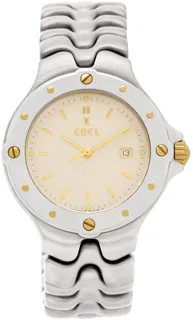 Ebel Sportwave 6087631 Stainless steel Cream