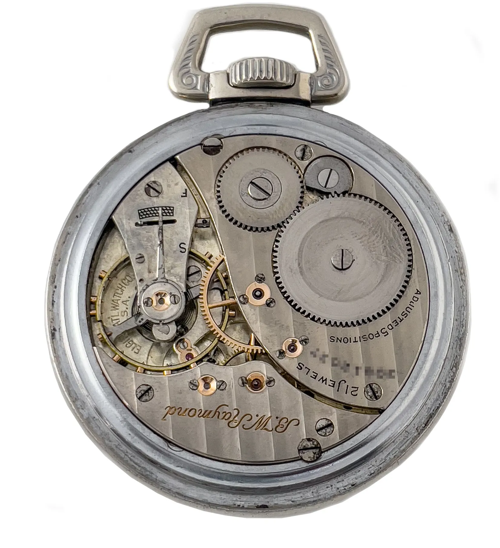 Elgin B.W. Raymond B.W. Raymond 50mm Nickel White 2