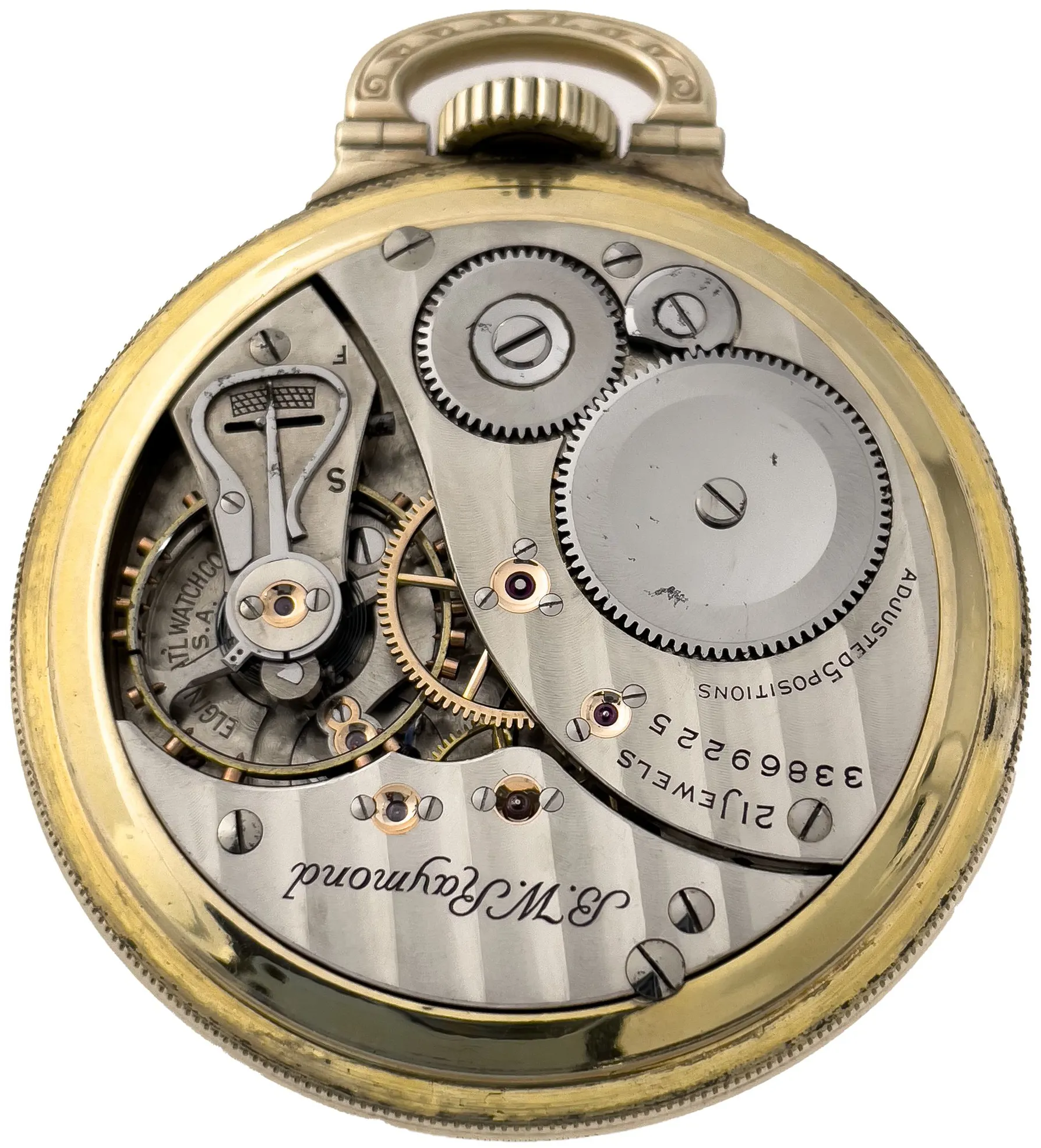 Elgin B.W. Raymond B.W. Raymond 50mm Yellow gold White 2