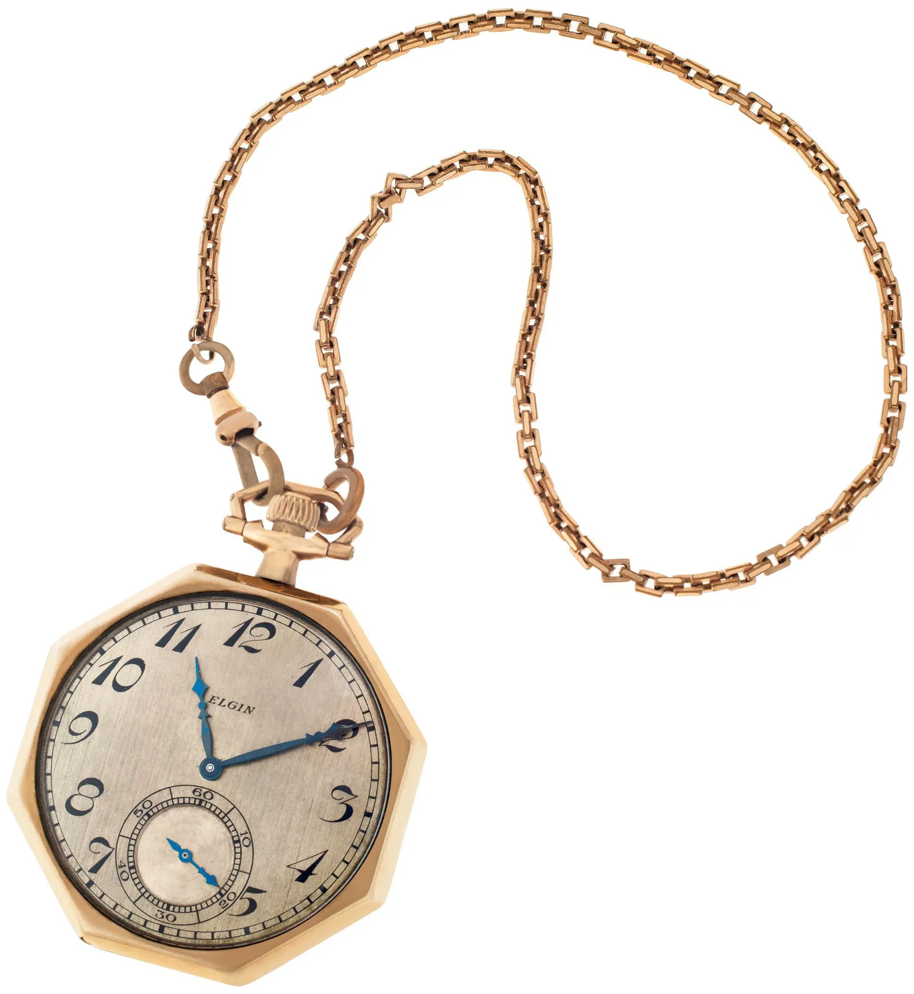 Elgin pocket watch Yellow gold Gold 1