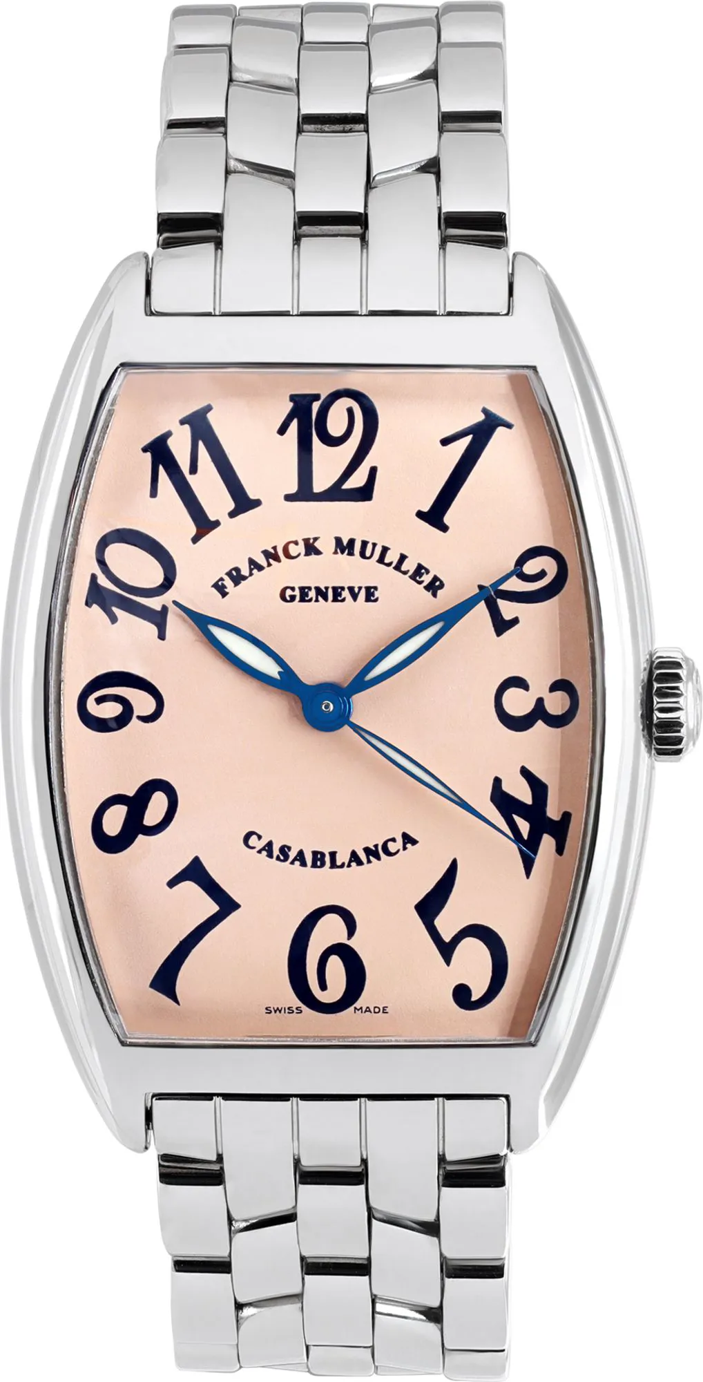 Franck Muller Casablanca 2852 31mm Stainless steel Salmon