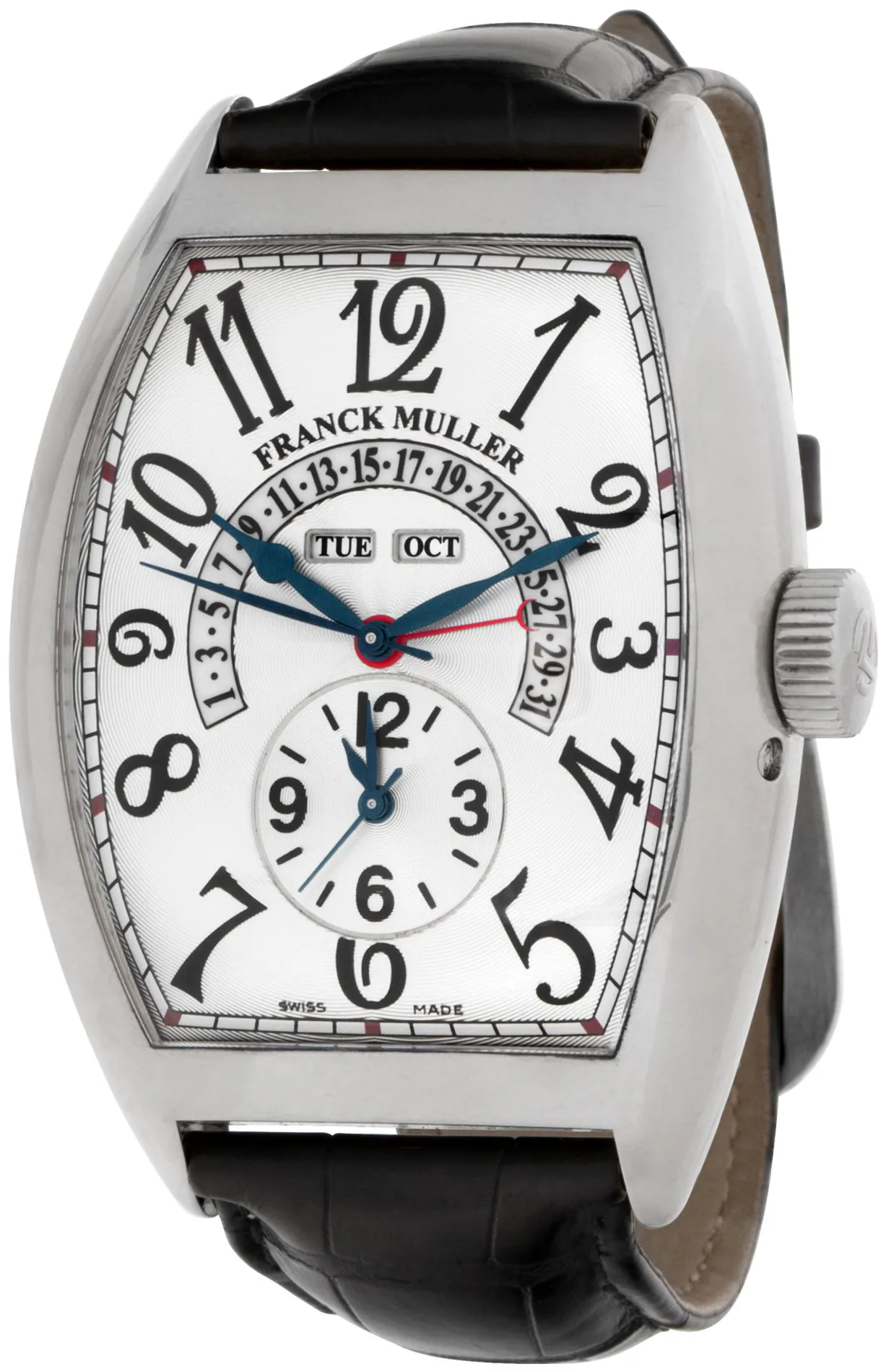 Franck Muller Master Calendar 9880 mc mb 43mm White gold Silver 1