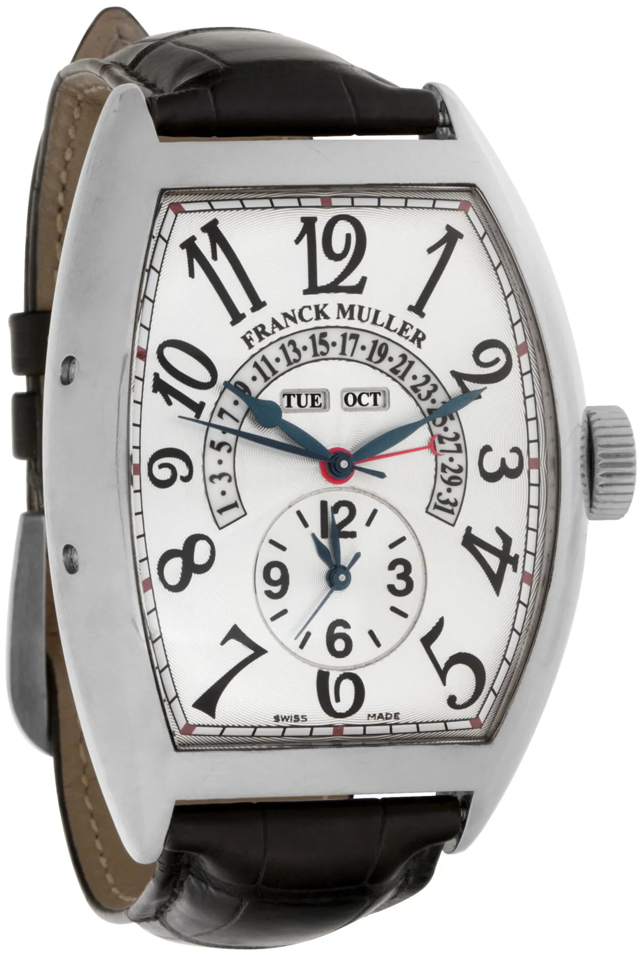 Franck Muller Master Calendar 9880 mc mb 43mm White gold Silver 2