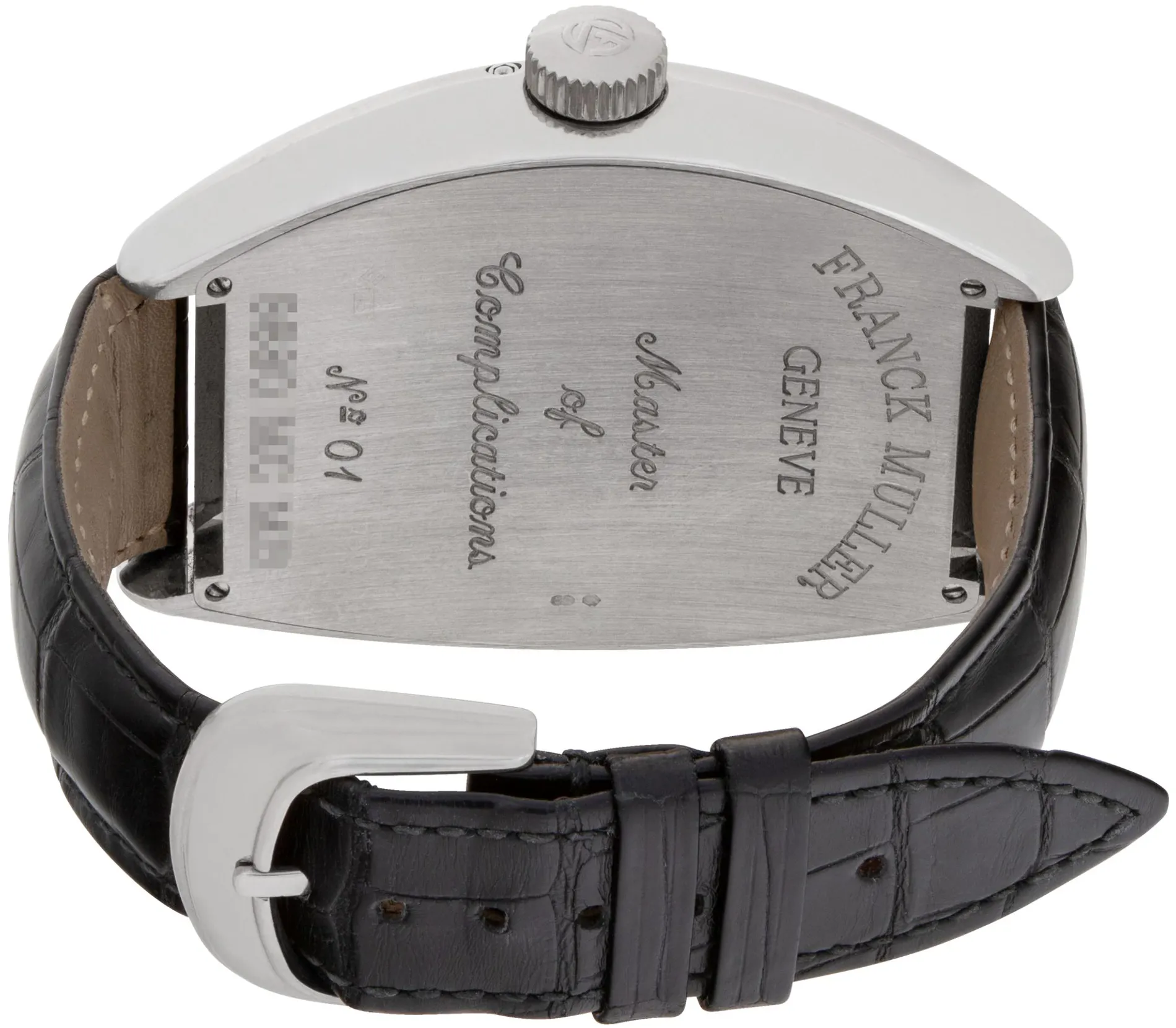 Franck Muller Master Calendar 9880 mc mb 43mm White gold Silver 3