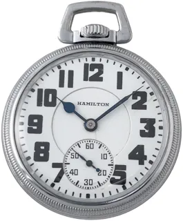 Hamilton Double Roller 992E 50mm Nickel White