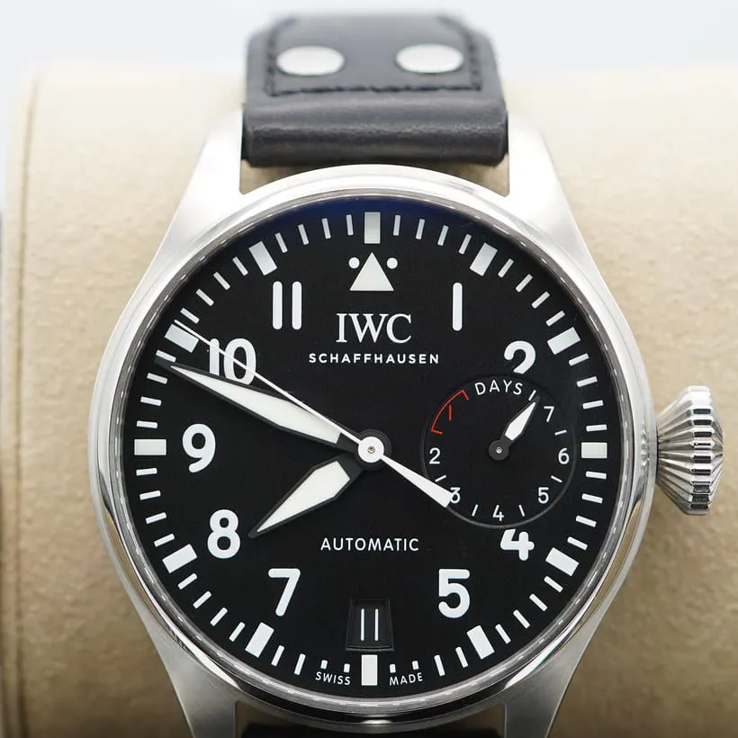 IWC Big Pilot IW501001 46.2mm Stainless steel Black