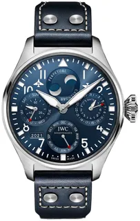 IWC Big Pilot IW503605 Stainless steel Blue