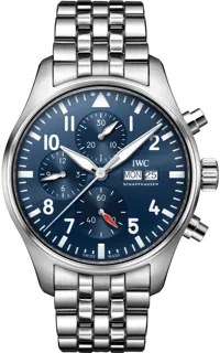 IWC Pilot IW3780-04 Stainless steel Blue