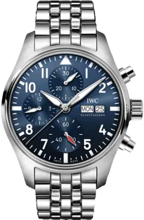 IWC Pilot Chronograph IW388102 Stainless steel Blue