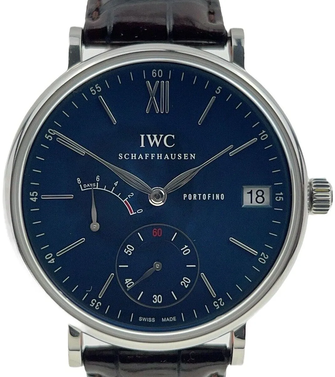 IWC Portofino IW510106 45mm Stainless steel Blue