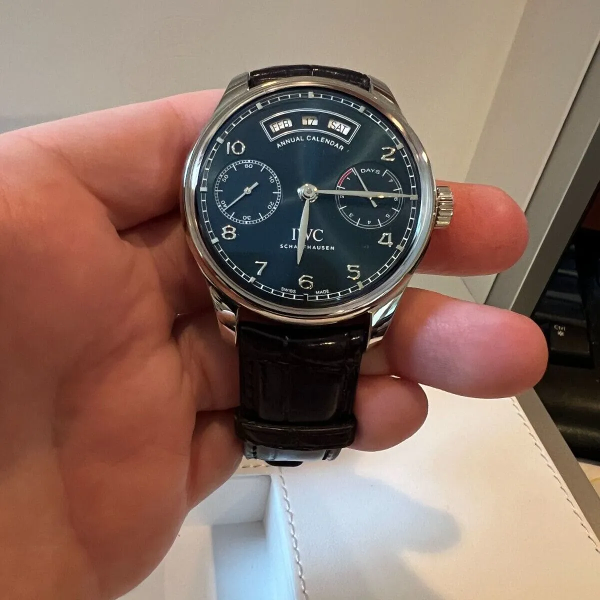 IWC Portugieser IW503502 44mm Stainless steel Blue