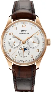 IWC Portugieser IW344202 Yellow gold Silver