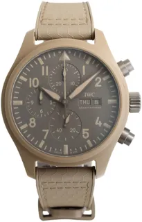 IWC Pilot Chronograph Top Gun IW389103 45mm Ceramic and Titanium Brown