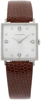 Longines Classic R6042 14k white gold Silver