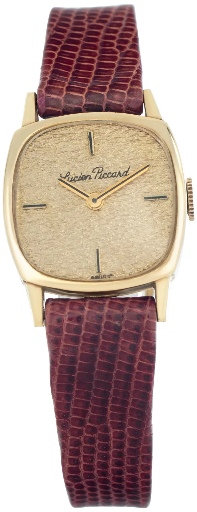 Lucien Piccard Vintage 59370 22mm 14k Gold