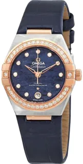 Omega Constellation 131.23.29.20.99.003 Yellow gold and Stainless steel Blue