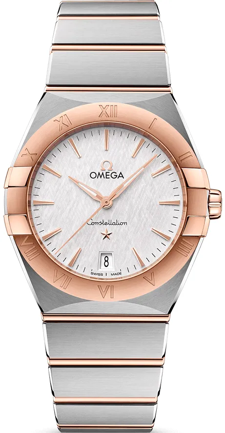 Omega Constellation 131.20.36.60.02.001 36mm Yellow gold and Stainless steel Silver