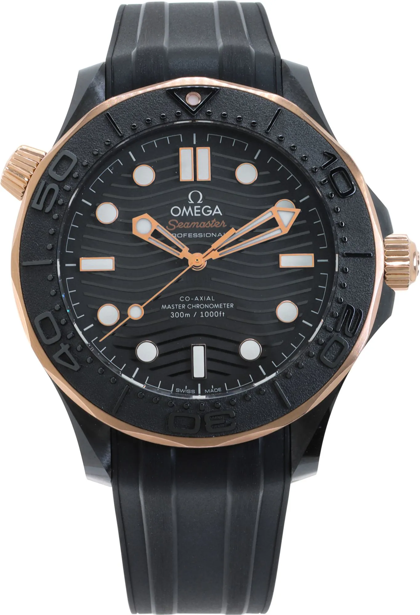 Omega Seamaster Diver 300M 210.62.44.20.01.001 44mm Ceramic Black