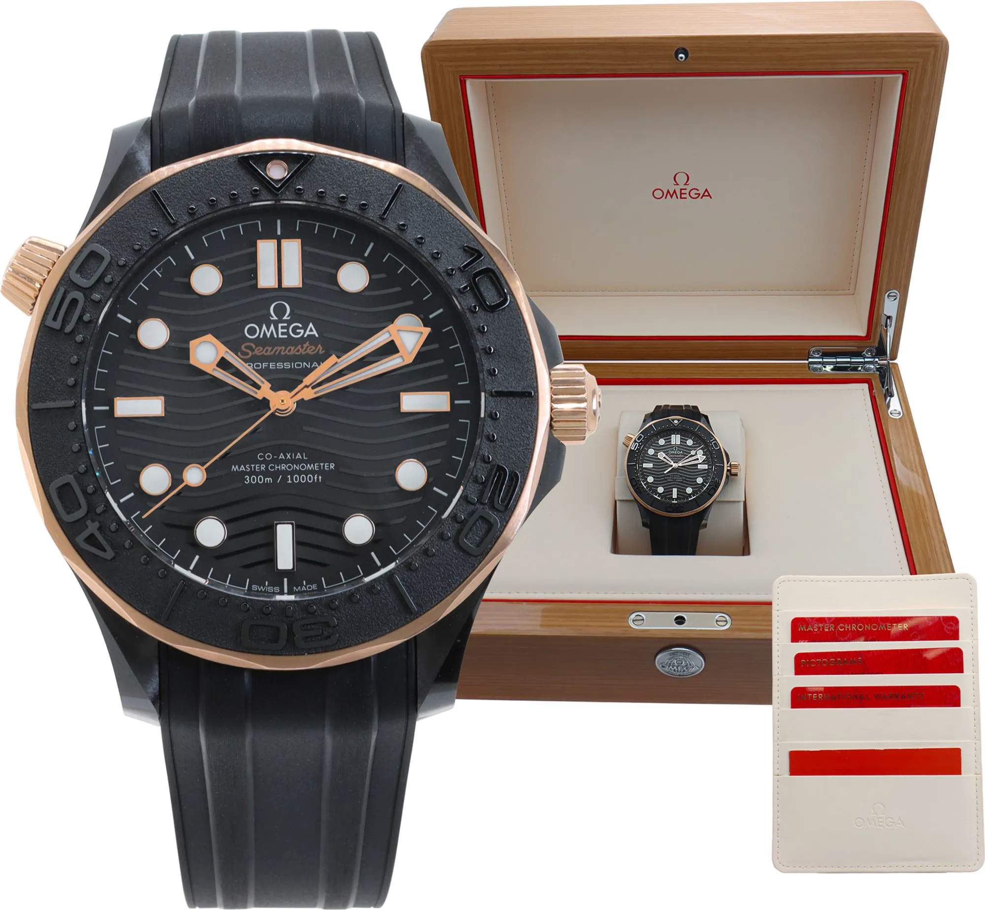 Omega Seamaster Diver 300M 210.62.44.20.01.001 44mm Ceramic Black 6