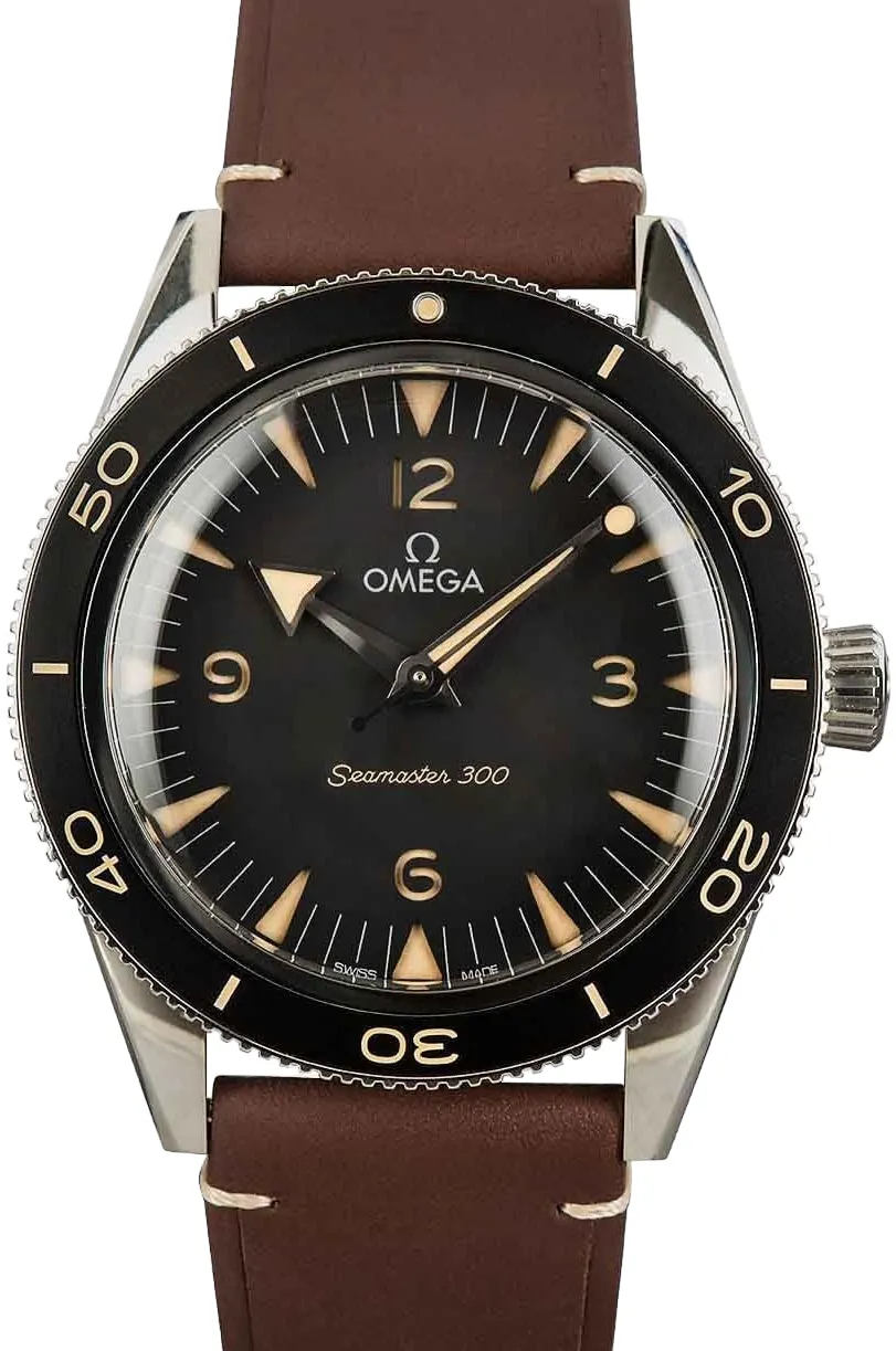 Omega Seamaster 300 234.32.41.21.01.001 41mm Stainless steel Black