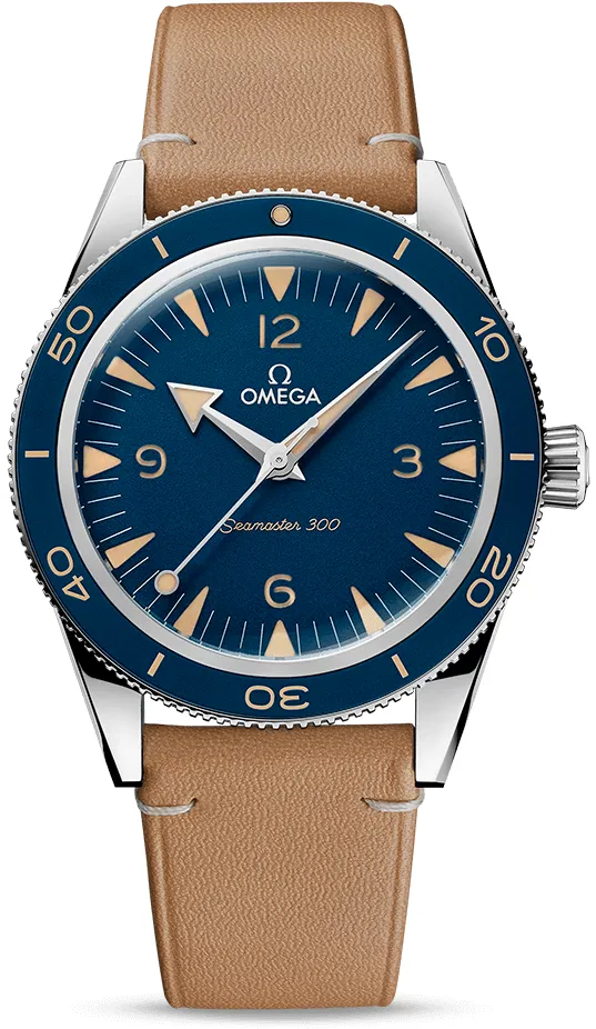 Omega Seamaster 300 234.32.41.21.03.001 41mm Stainless steel Blue