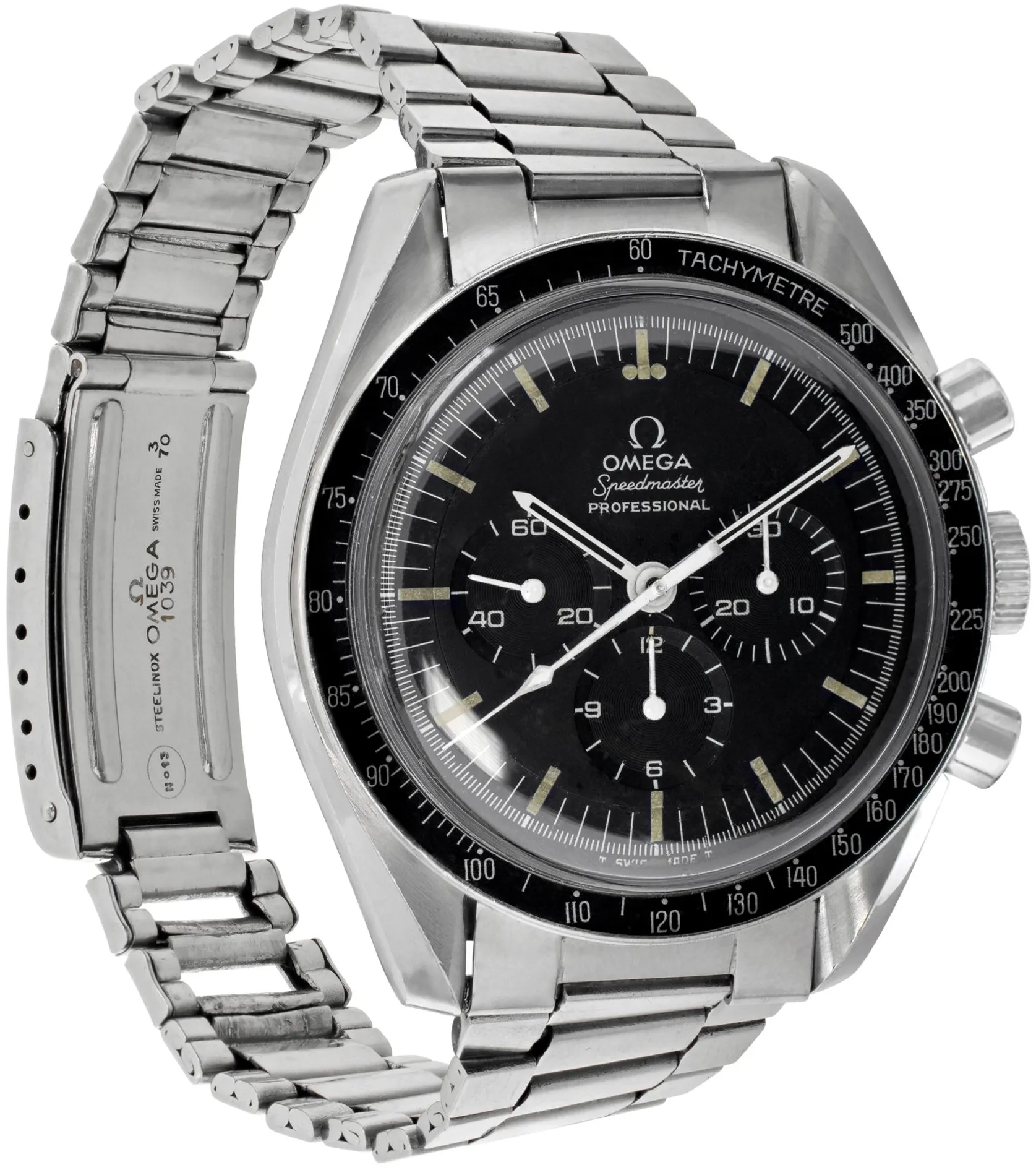 Omega Speedmaster 145.022-69 ST 40mm Stainless steel Black 2