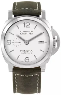 Panerai Luminor Marina PAM 01314 Stainless steel White