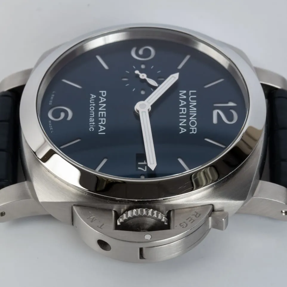 Panerai Luminor 1950 PAM01313 44mm Stainless steel Blue 1