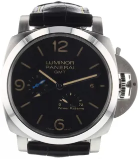 Panerai Luminor 1950 3 Days GMT Power  PAM 01321 Stainless steel Black