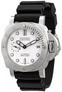 Panerai Submersible PAM02223 Stainless steel White