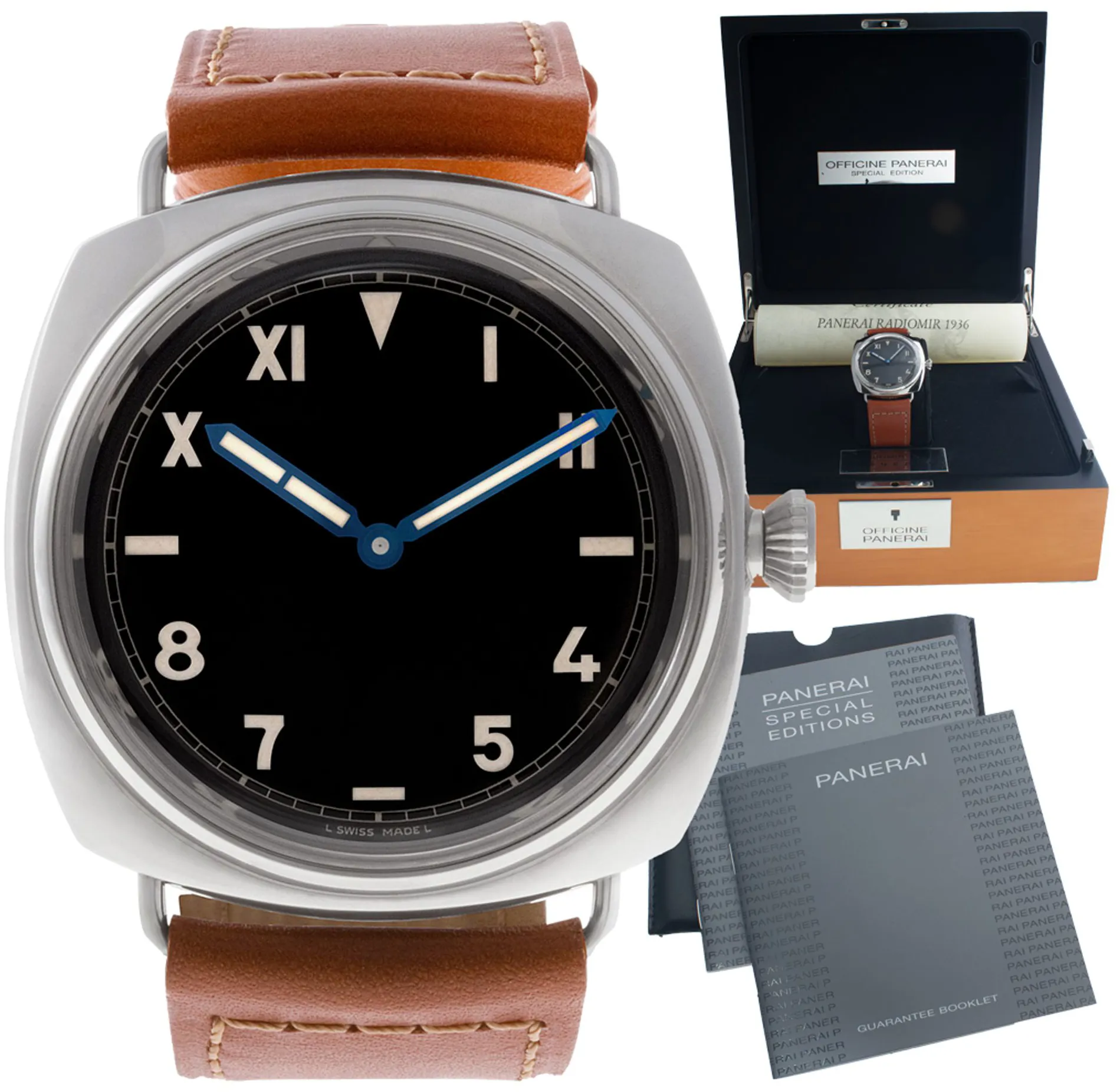 Panerai Special Editions PAM 00249 45mm Stainless steel Black 3