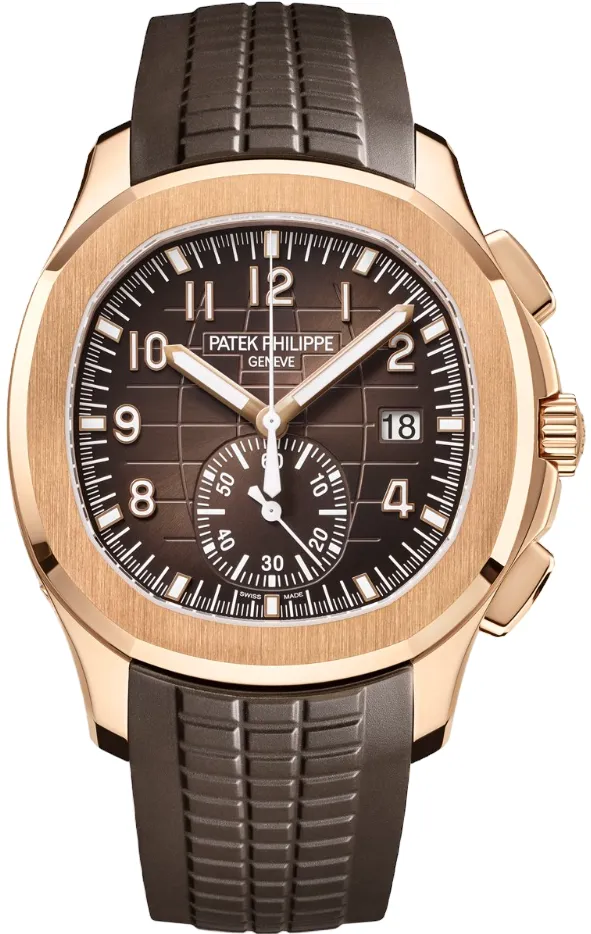 Patek Philippe Aquanaut 5968R-001 42mm Rose gold Brown