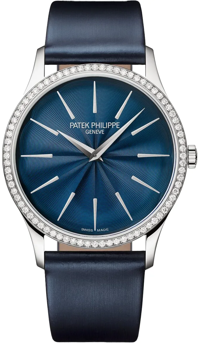 Patek Philippe Calatrava 4997/200G-001 35mm White gold Blue