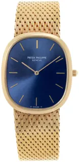 Patek Philippe Ellipse 3938 18k yellow gold Blue