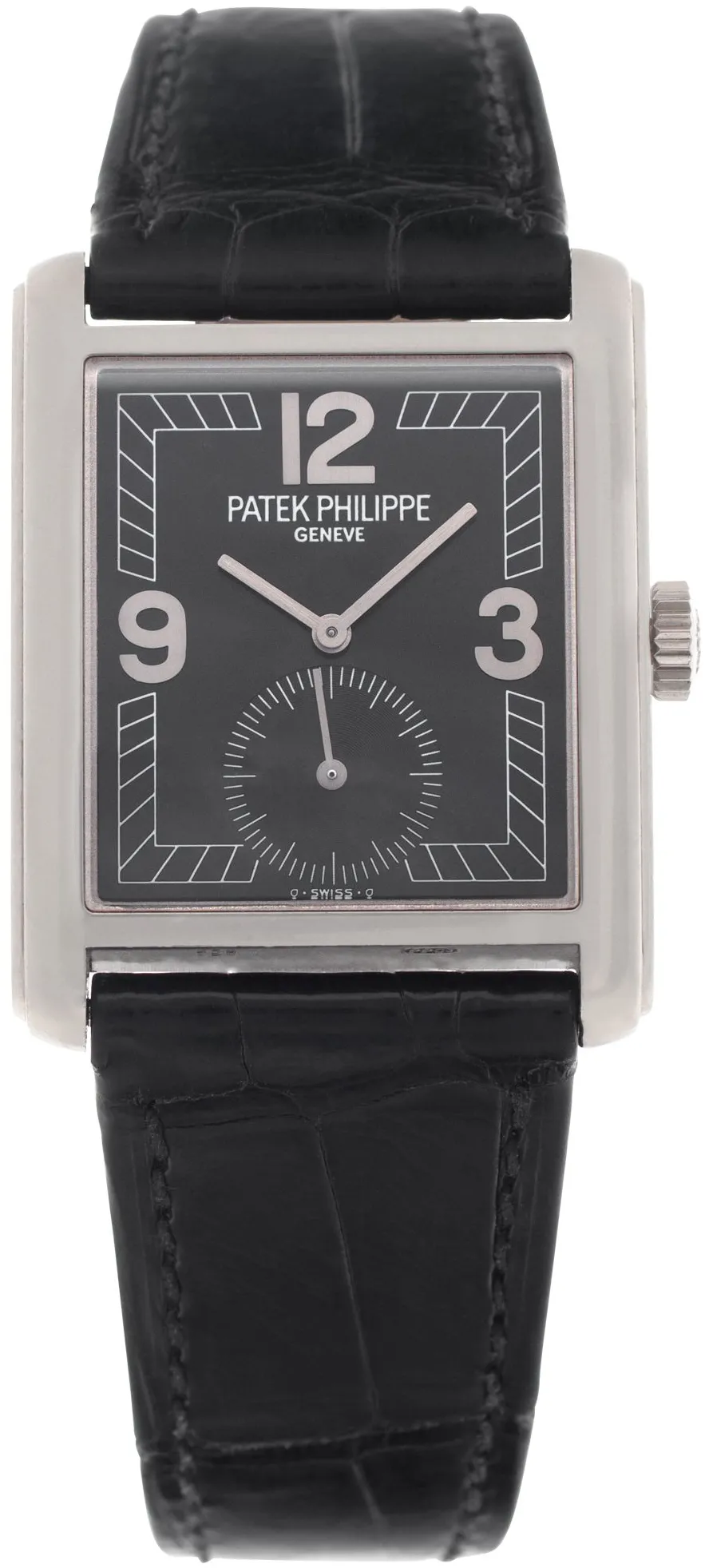 Patek Philippe Gondolo 5014 28mm White gold Black