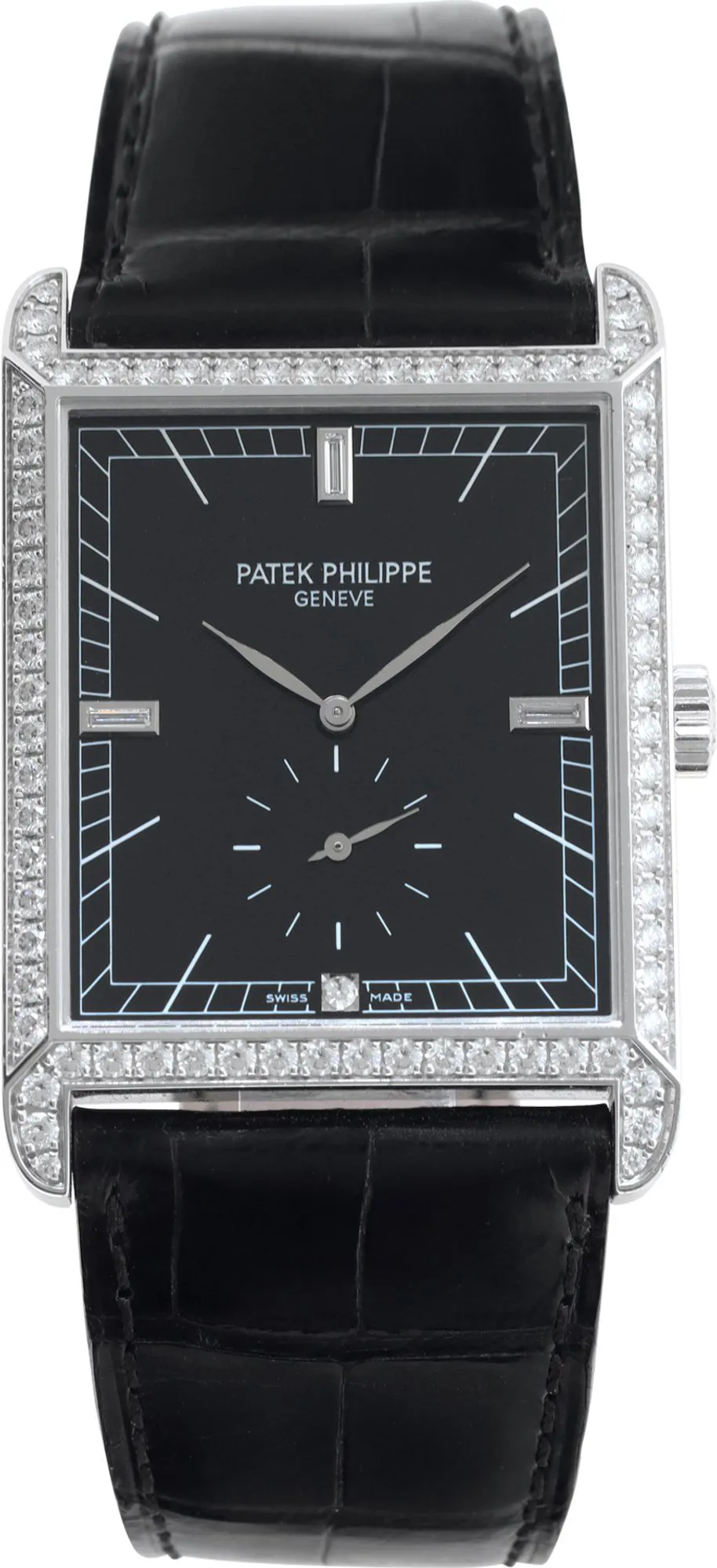 Patek Philippe Gondolo 5112G 30mm White gold and 18k white gold Blue