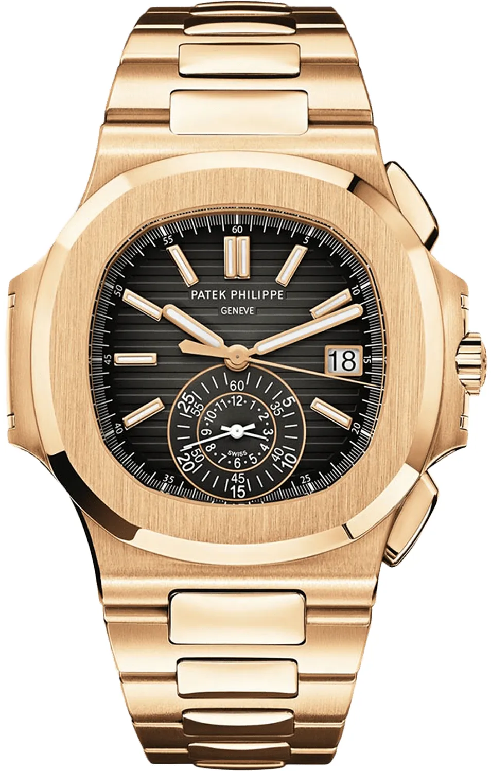 Patek Philippe Nautilus 5980/1R-001 40mm Rose gold Black